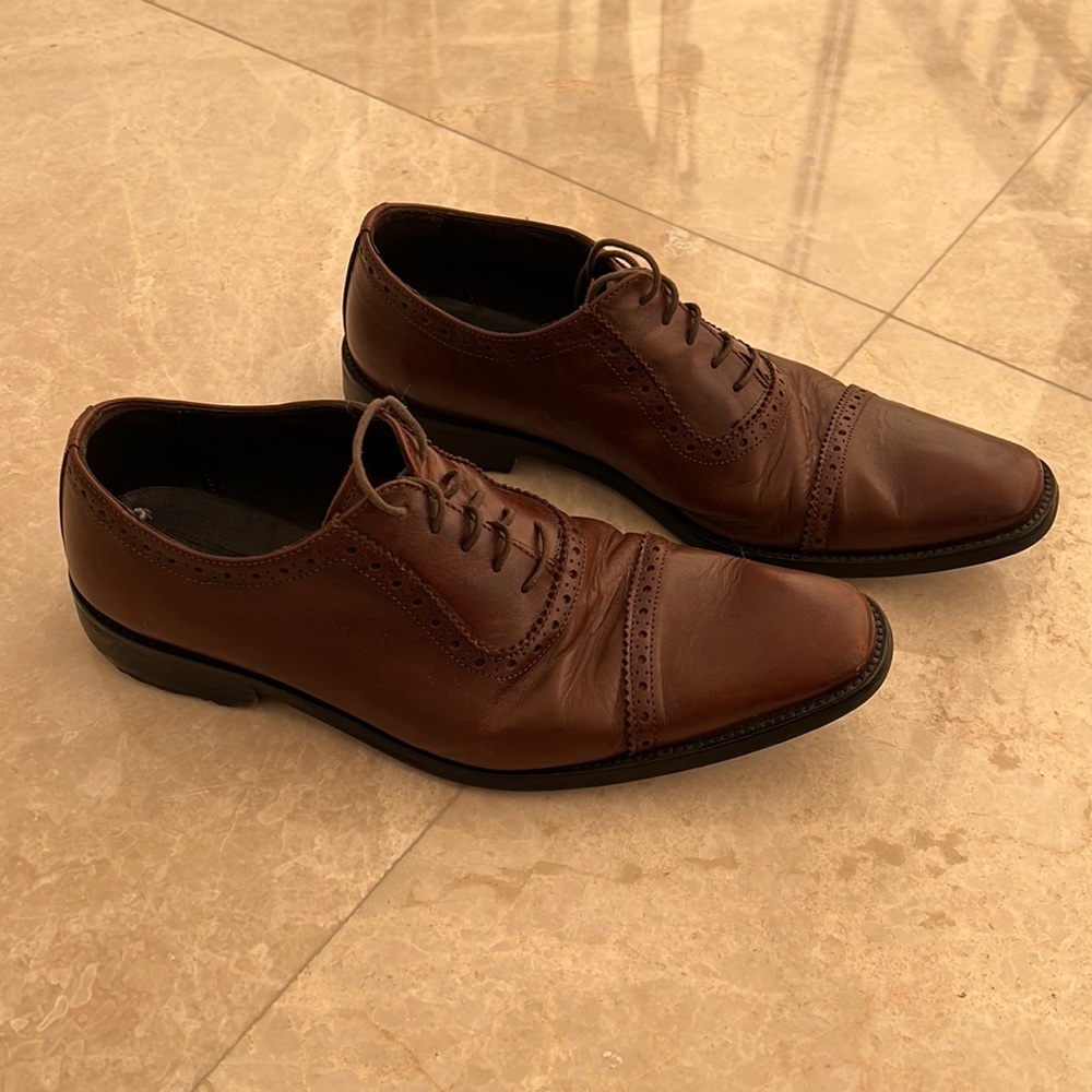 To-Boot New York Mens Brown Oxford